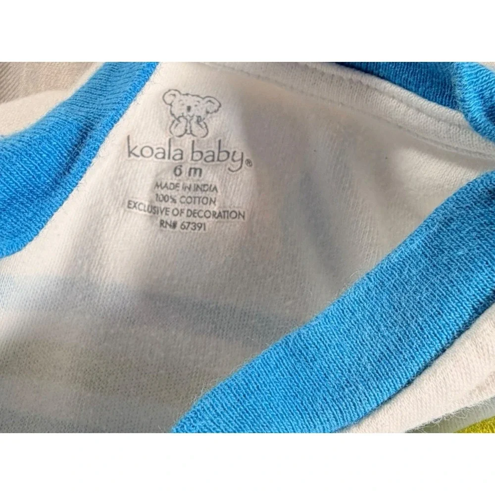 Baby Boy 6 Months Carter's Zip Footed Sleeper Nautical Lot 3 Bundle